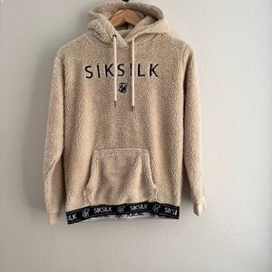 Tan and black  Siksilk Hoodie Size 2